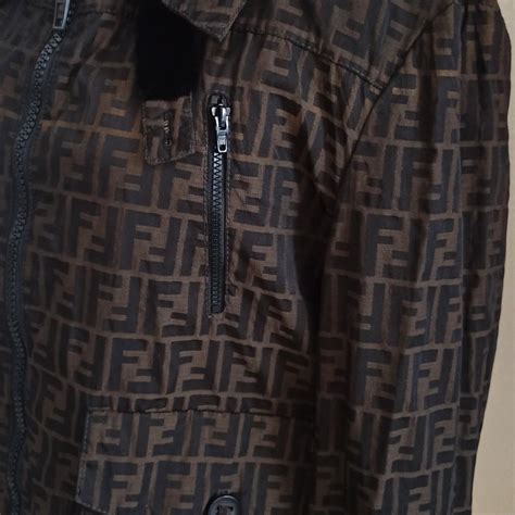 giubbotto jeans fendi